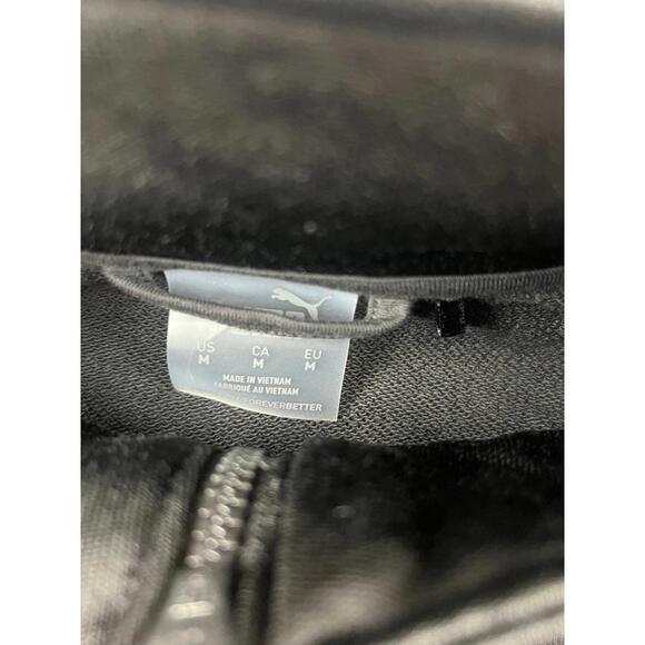 Puma Men's Black and Pink Track Jacket Size Medium - Picture 4 of 6